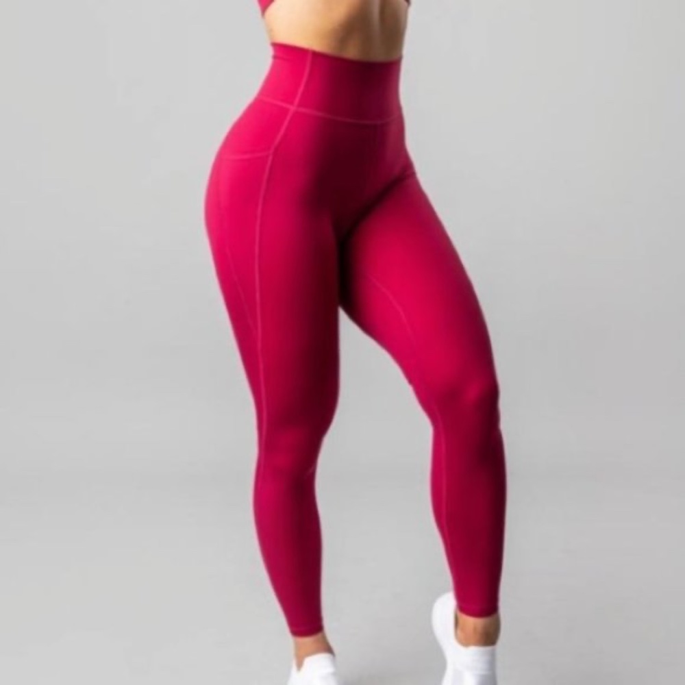 Alphalete Alphalux Pink Leggings XS